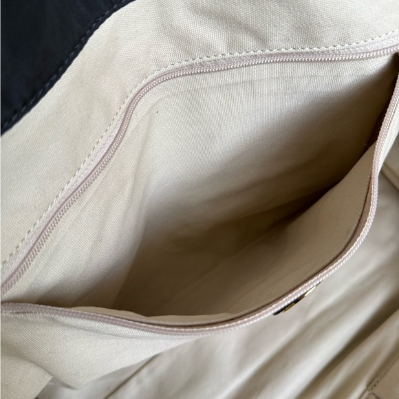 Tory Burch Small Ella Tote Bag in Black - Picture 7 of 16